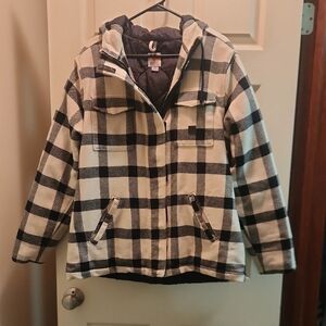 Carhartt Women's Black And White Quilted Jacket